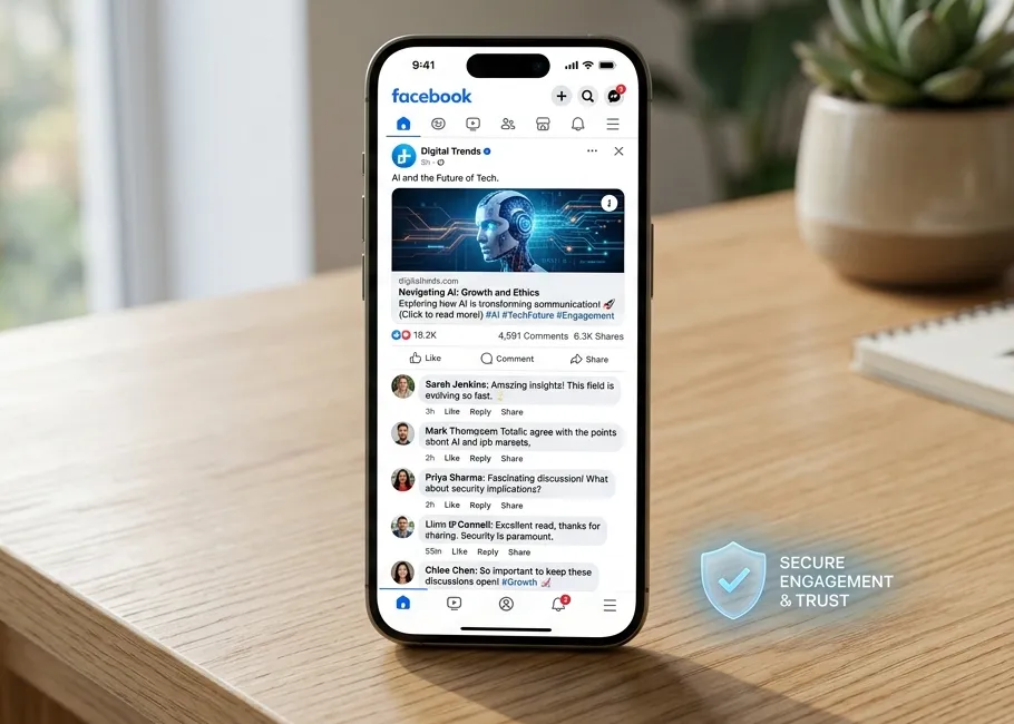 Real Facebook Comments