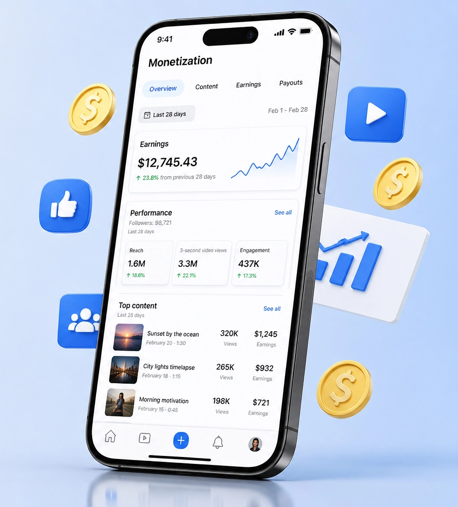 fb monetization cheap