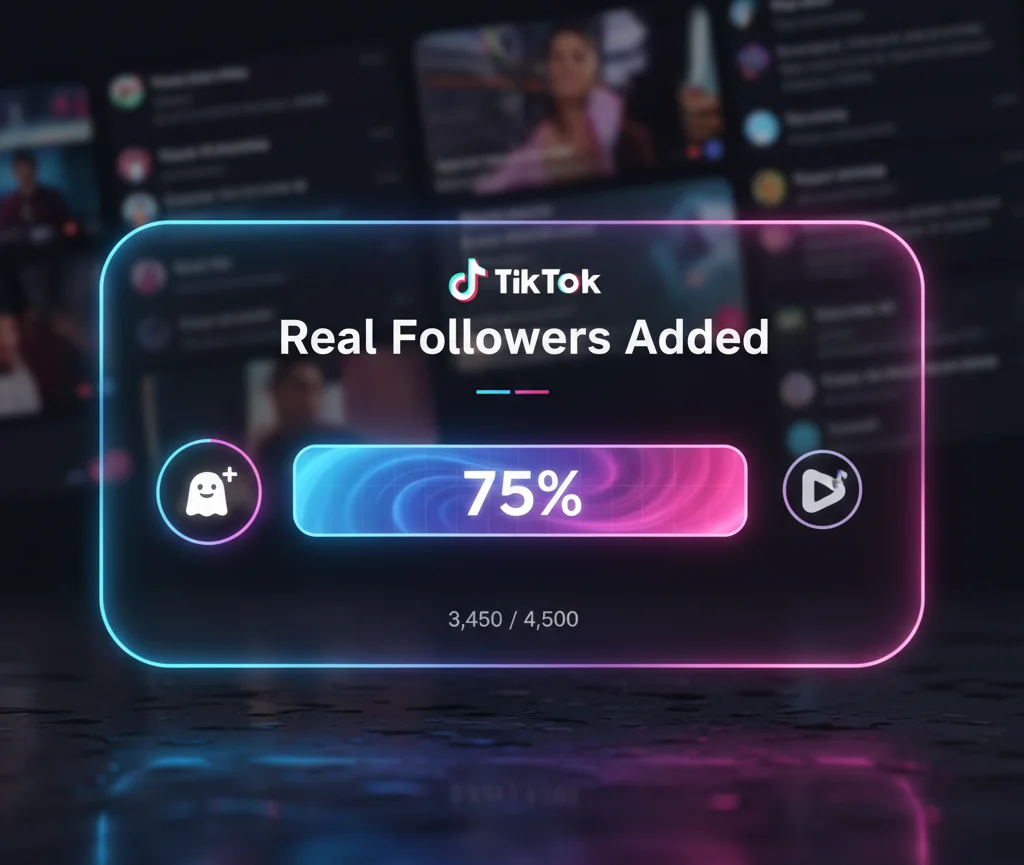 Real TikTok followers that stay — not vanish.