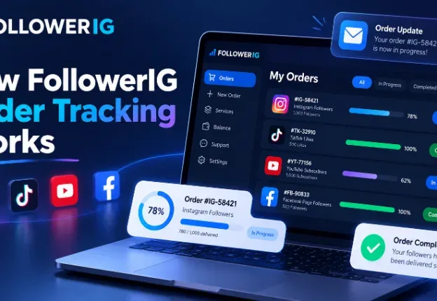 How FollowerIG Order Tracking Works